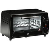 Nesta Mini pečica 10 L, črna, 750 W, do 230 &amp;deg;C, 36,5&amp;times;26&amp;times;22 cm, 60-minutni časovnik, pekač in re&amp;scaron;etka, (5000493716) Slike