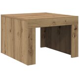  Kava Stol Umjetnički hrast 50 x 50 x 35 cm Konstruirano drvo | shoptok.hr
