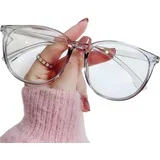 Naočale protiv plavog svjetla BL-37891 - Sive / Prozirne
