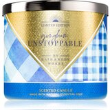 Bath & Body Works Limited Edition Gingham Unstoppable mirisna svijeća 411 g | shoptok.hr
