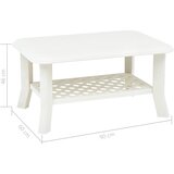  Stolić za kavu bijeli 90 x 60 x 46 cm plastični | Eponuda.ba
