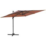  Konzolni suncobran s aluminijskim stupom terakota 400 x 300 cm | shoptok.hr