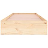  Okvir za krevet od masivnog drva 90 x 190 cm jednokrevetni | shoptok.hr