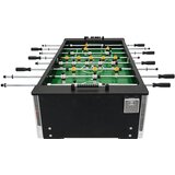  Stol za stolni nogomet Foosball 121 x 61 x 81 - crni Slike