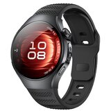 INF Združljiv s Huawei WATCH 5 (42 mm) Silikonski pašček za uro Black, (5000079836) | Shoptok.si
