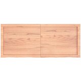  Kupaonska radna ploča svjetlosmeđa 120x50x(2-4) cm masivno drvo | Eponuda.ba