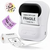INF Termični tiskalnik nalepk z Bluetoothom, USB Type-C in aplikacijo White, (5000446627) Cene