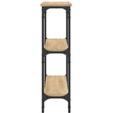  Konzolni stol boja hrasta 100 x 22,5 x 75 cm konstruirano drvo | shoptok.hr
