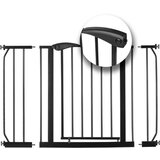 Nukido Black Steel 718300 Child Safety Gate Barrier - Adjustable and Easy to Install, (21740513) Cene