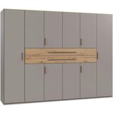 CARRYHOME OMARA ZA OBLAČILA, siva, sahara, hrast artisan Cene