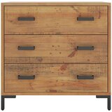 vidaXL Ladičar 75 x 35 x 70 cm od masivne borovine | shoptok.hr