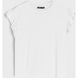 Sinsay Pamučna bluza s volanima | shoptok.hr