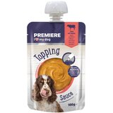 Premiere Real Nature priboljšek za pse Topping Sauce govedina in buča 100 g Cene