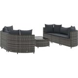  7-dijelni set vrtnih sofa sivi od poliratana | shoptok.hr