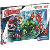 Clementoni Marvel Osvetnici Supercolor puzzle 180kom - | shoptok.hr