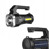  4 u 1 baterija. solarna ručna lampa FM bluetooth zvučnik USB SD u