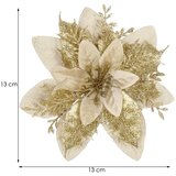  CA0730 BOŽIĆNI UKRASI "BOŽIĆNA ZVIJEZDA" 13X13 CM | shoptok.hr