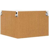 vidaXL viseći ormarić zidne riga sonoma hrast i bijela 57 x 57 x 40 cm | shoptok.hr