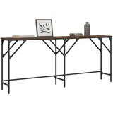 vidaXL Konzolni stol boja smeđeg hrasta 180x29x75 cm konstruirano drvo | shoptok.hr