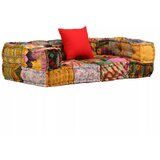  Modularni tabure za 2 osobe od tkanine s patchworkom | shoptok.hr
