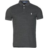 Polo Ralph Lauren POLO AJUSTE DROIT EN COTON BASIC MESH LOGO PONY PLAYER Crna Cijene
