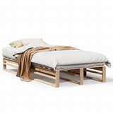 vidaXL Posteljni okvir 90x200 cm trdna borovina | Shoptok.si