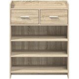  Ormar za cipele s ladicama Hrast sonoma 73,5 x 36 x 92 cm | Eponuda.com