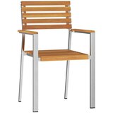  Vrtna stolica 4 pcs Prirodna nafta Čvrsto drvo akacije | shoptok.hr