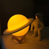  3D lampa Saturn sa prstenom, 14 cm | Eponuda.com