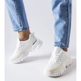 Gemre White sneakers with a silver insert Esquibel | Shoptok.si