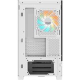 Gigabyte White, M-ATX C201 PANORAMIC, Dual USB 3.0 ports on front I/O, Supports radiators up to 360mm, Detach - GB-C201PI | ePonuda.com