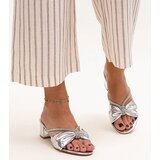 Gemre Anbrani rhinestone embellished block heel mules | Shoptok.si