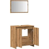 vidaXL 2-dijelni set kupaonskog namještaja käsityöläinen tammi | shoptok.hr