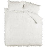 Catherine Lansfield Bijela posteljina za bračni krevet od krepa 200x200 cm Seersucker Frill – | shoptok.hr