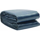  Plutajući PE solarni pokrov za bazen 1000 x 600 cm crno-plavi | shoptok.hr