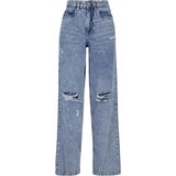Urban Classics Women's jeans Distressed 90's light blue washed | shoptok.hr