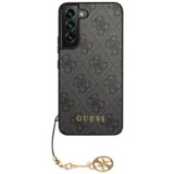 Guess GUHCS23SGF4GGR silikonski ovitek za Samsung Galaxy S23 5G - siv | Shoptok.si