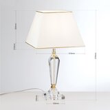 Orion LA 4-1201 - Kristalna stona lampa VERONIQUE 1xE27/60W/230V krem/prozirna | Eponuda.com