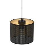  Luster na sajli LOFT SHADE 1xE27/60W/230V prečnik 18 cm crna/zlatna | Eponuda.com