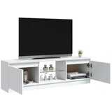 TV ormarić s LED svjetlima bijeli 120 x 30 x 36 cm | Eponuda.com