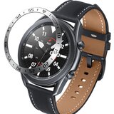 INF srebrn okvir za 45 mm galaxy Watch3 - črn napis, (22076771) | Shoptok.si