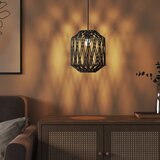  Sjenilo za svjetiljku crno Ø 23 x 28 cm od željeza i papira | Eponuda.ba