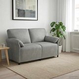 SOFA za dvije osobe Svjetlosiva 158 x 83 x 95 cm Baršun | shoptok.hr