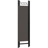 Sobna pregrada s 4 panela antracit 160 x 180 cm | Eponuda.ba