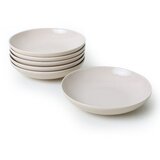 Hermia Krem duboki tanjuri u setu 6 kom od kamenine ø 20 cm – | shoptok.hr