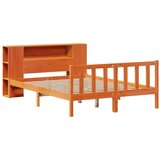  Krevet s regalom za knjige bez madraca 150x200 cm od borovine | shoptok.hr