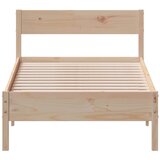  Okvir kreveta bez madraca 75 x 190 cm od masivne borovine | shoptok.hr