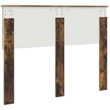  Vzglavje z vzglavjem Dimljeni oreh 135 cm Konstruiran les, (5000109722) | Shoptok.si