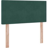  Krevet s prostorom za pohranu s LED-om Tamnozelena 100 x 200 cm | shoptok.hr