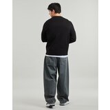Selected Puloverji SLHTELLER FN RELAXED CREW NECK Črna | Shoptok.si